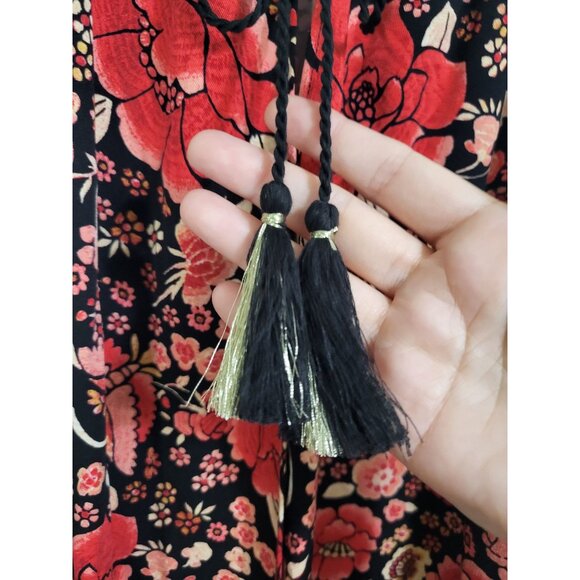 ROSE + OLIVE Women's SZ LG Floral Tank Top Blouse - Picture 4 of 8